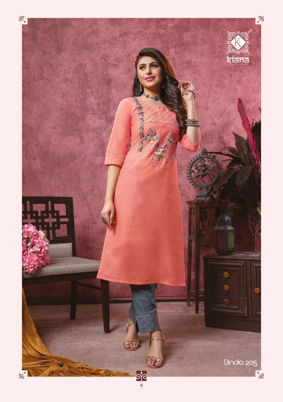 Bindia Cotton Kurti Catalogue Set Wholeseller Bindia Cotton Kurti Catalogue Set Wholeseller